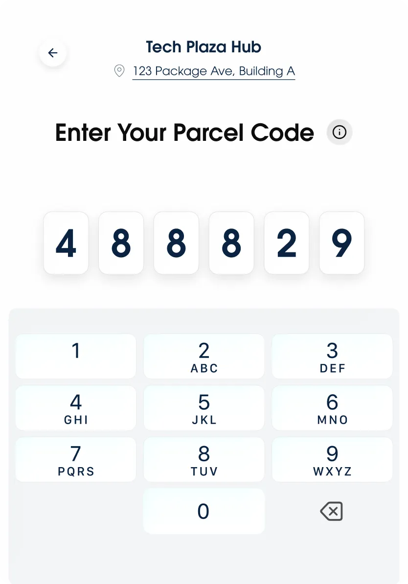 Enter retrieval code